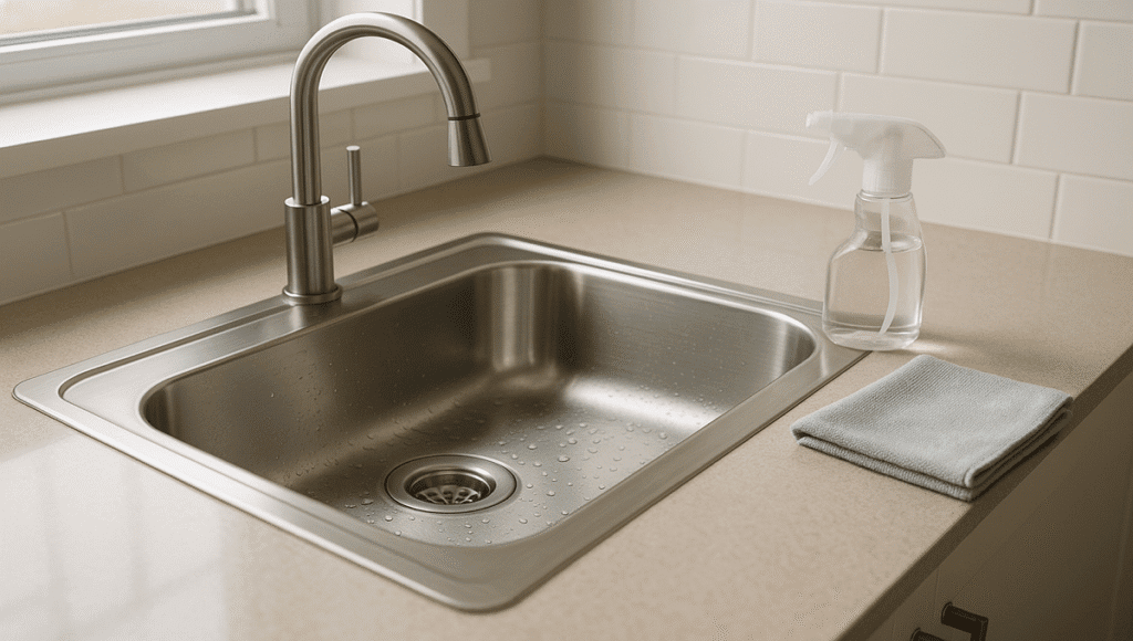 Additional Tips for Maintaining a Stainless Steel Sink