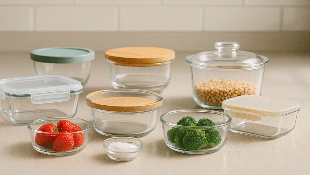 The Different Types of Glass Food Storage Containers with Lids