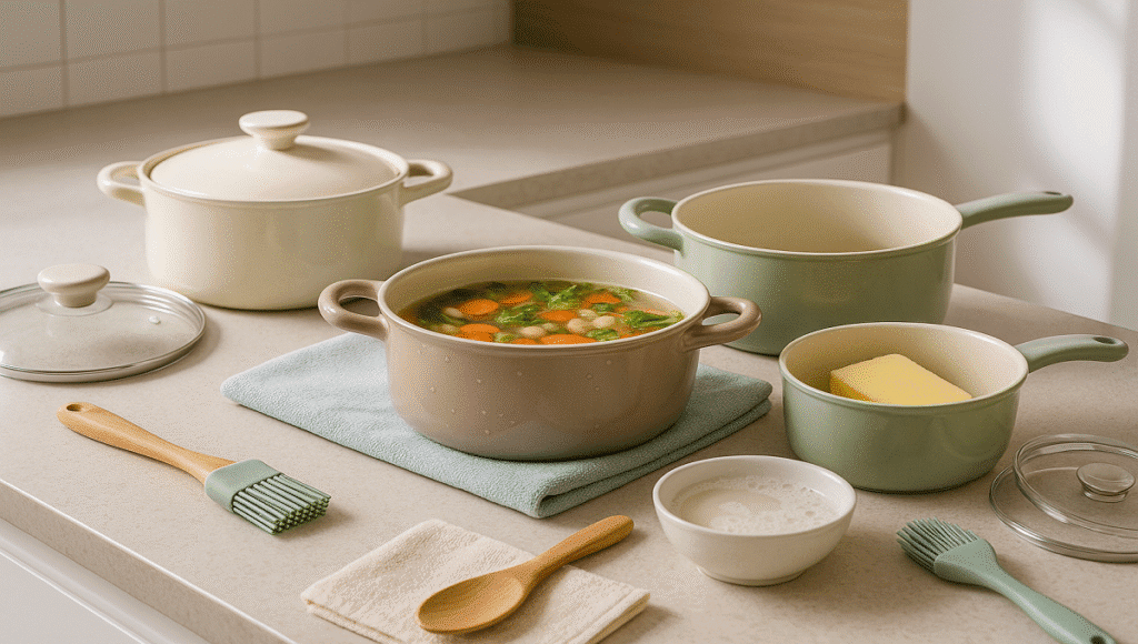Care and Maintenance of Ceramic Cooking Pot Set