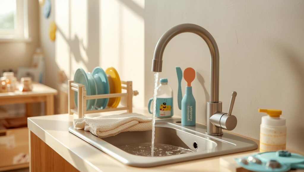 Benefits of a Play Kitchen with Running Water