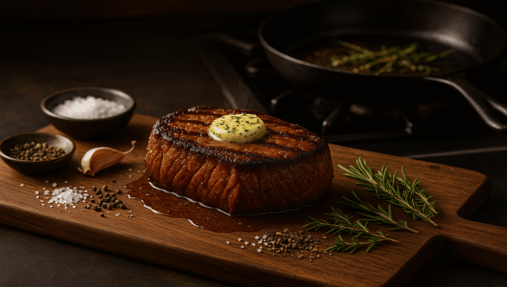 How can I make my steak taste like a restaurant’s?