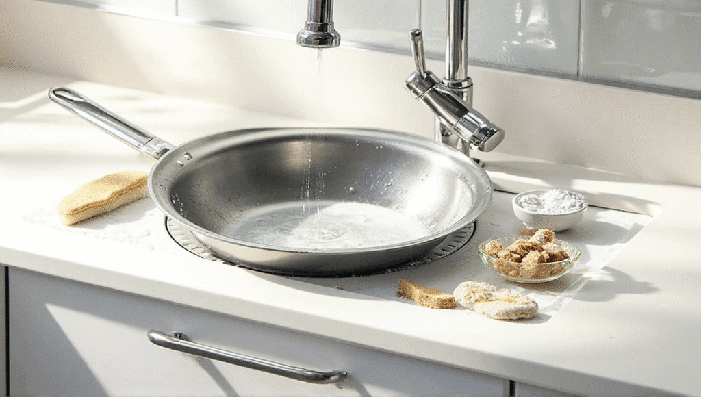 Cleaning Stainless Steel Pans