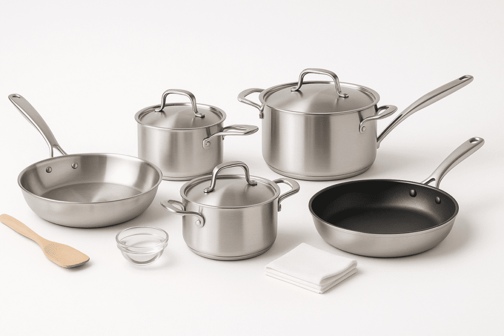 Types Of Cookware In The Set