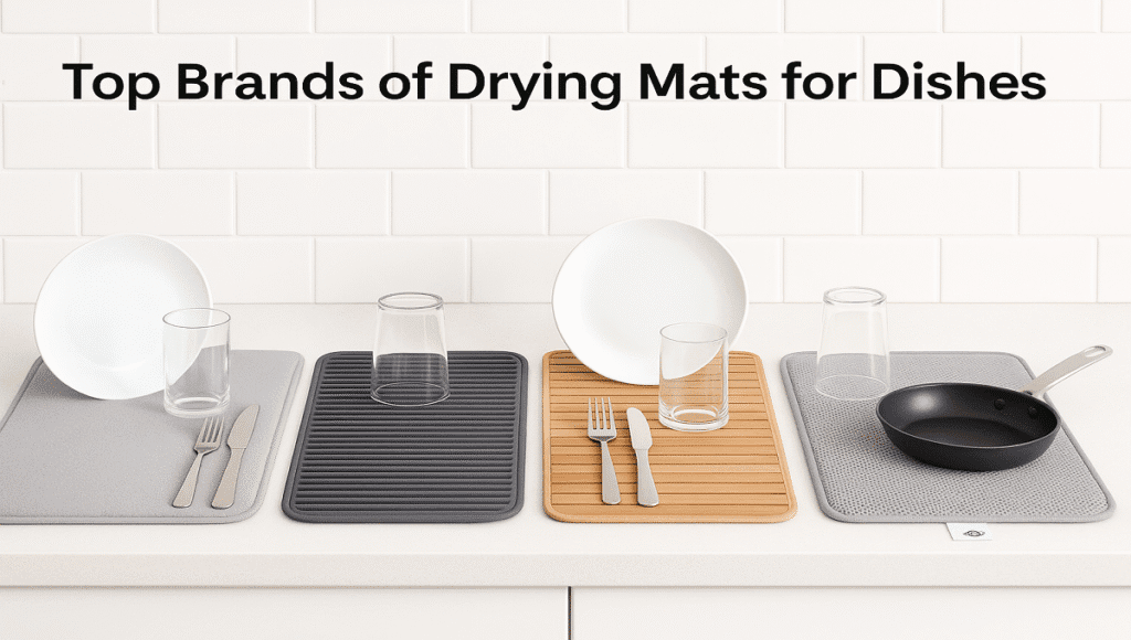 Top Brands of Drying Mats for Dishes