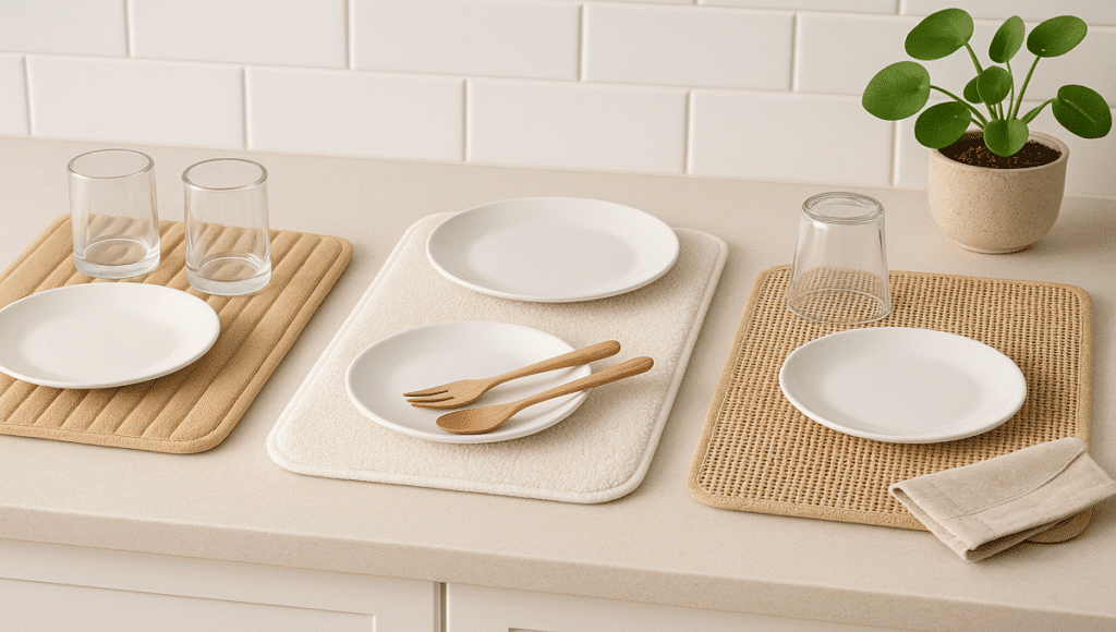 Eco-Friendly Drying Mats for Dishes