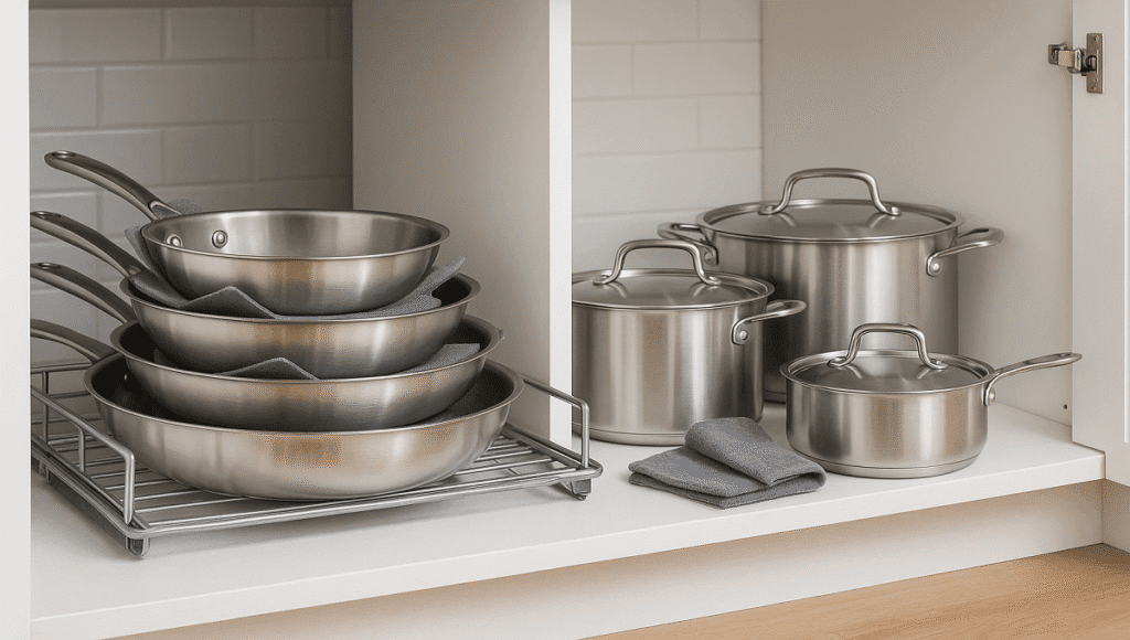 How to Store Cuisinart Stainless Steel Pans