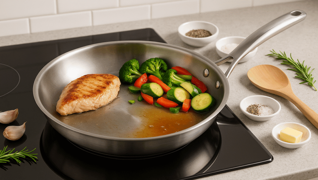 Cooking Techniques That Work Best with Cuisinart Stainless Steel