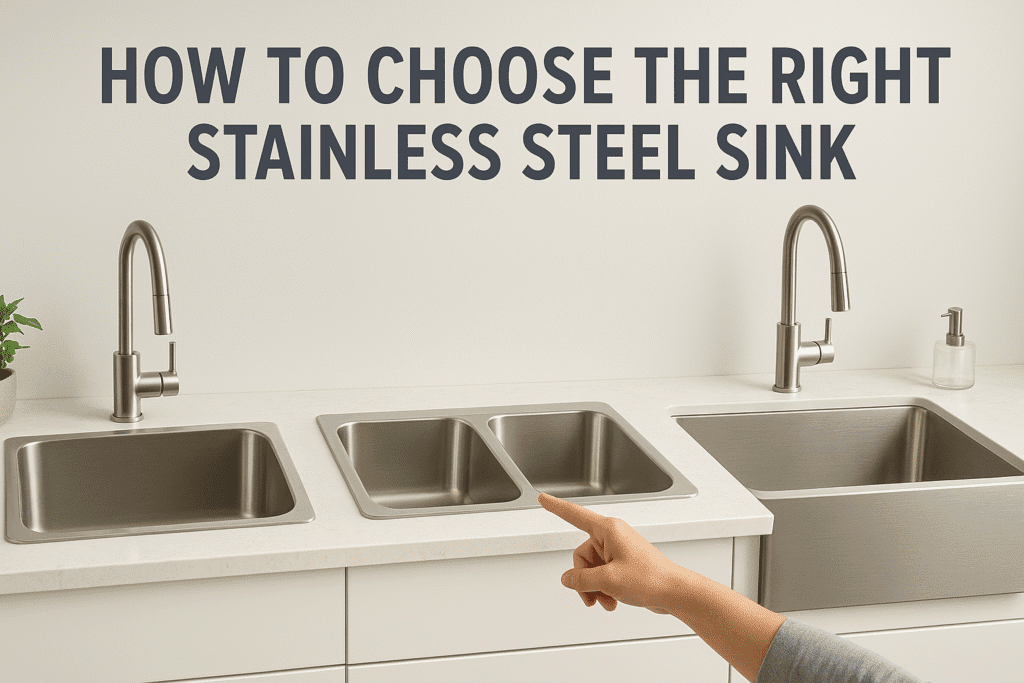 How to Choose the Right Stainless Steel Sink