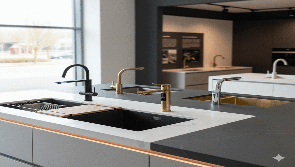 Popular Kitchen Sink and Faucet Designs in 2025