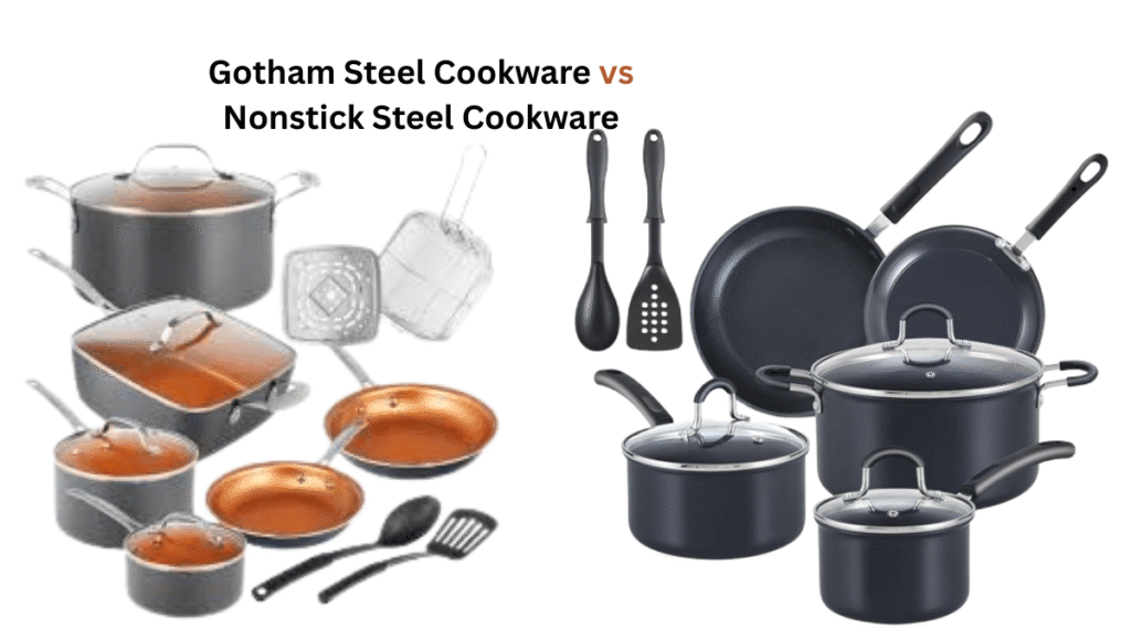 Gotham Steel Cookware vs Nonstick Steel Cookware