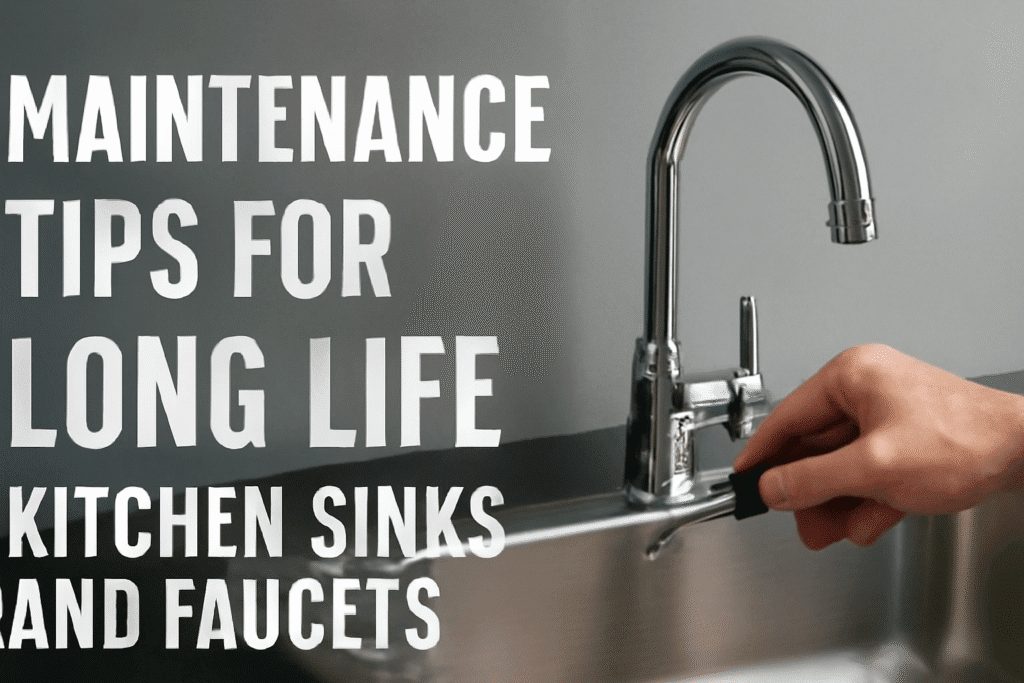 Kitchen Sink and Faucet Maintenance Tips