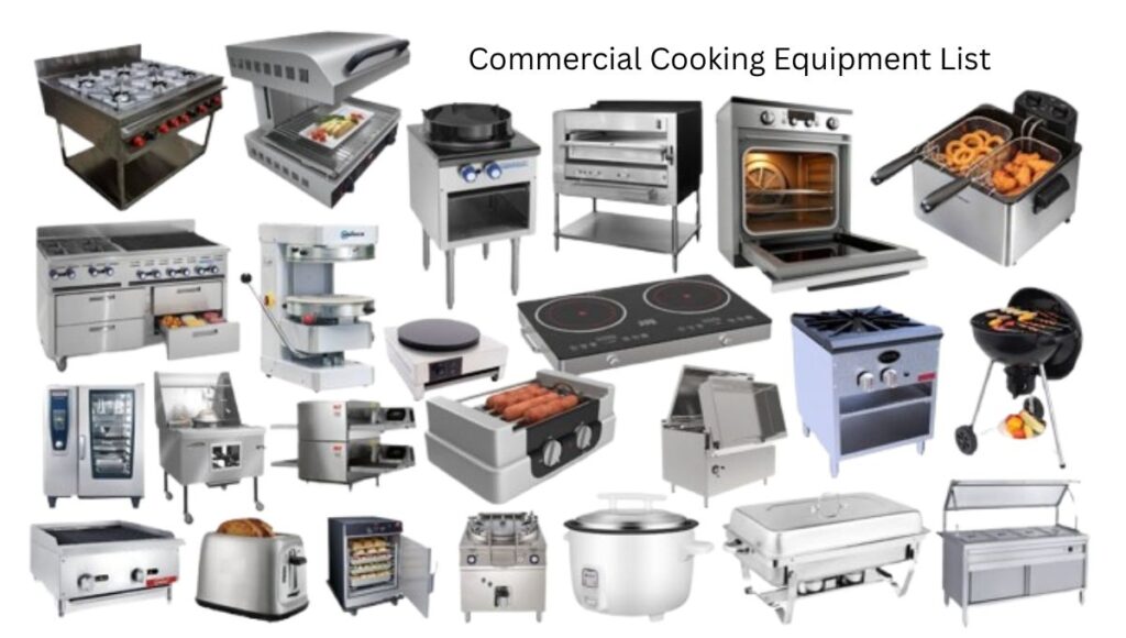 Commercial Cooking Equipment List