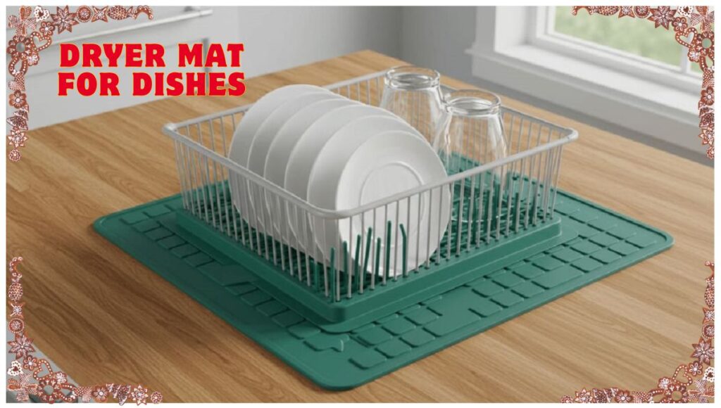dryer mat for dishes