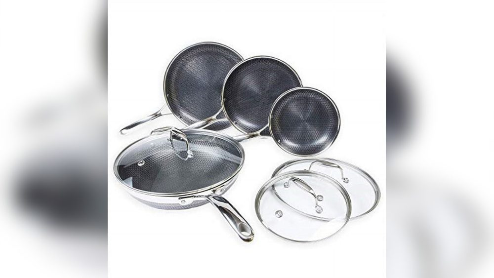 Hexclad 7-Piece Cookware Set: Ultimate Durability Meets Style