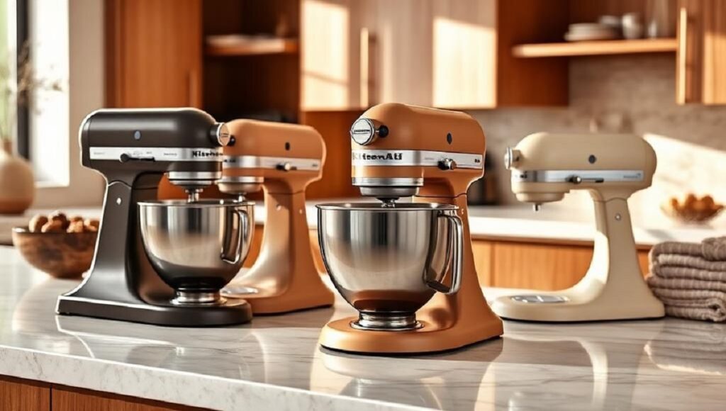 Brown and Neutral KitchenAid Colors