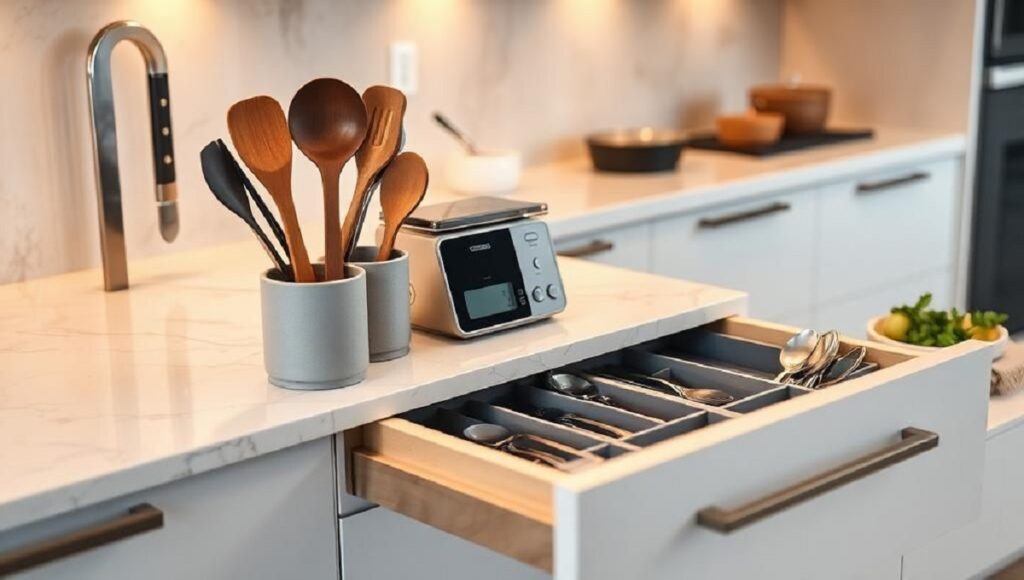 How to Arrange and Organize Kitchen Gadgets and Utensils