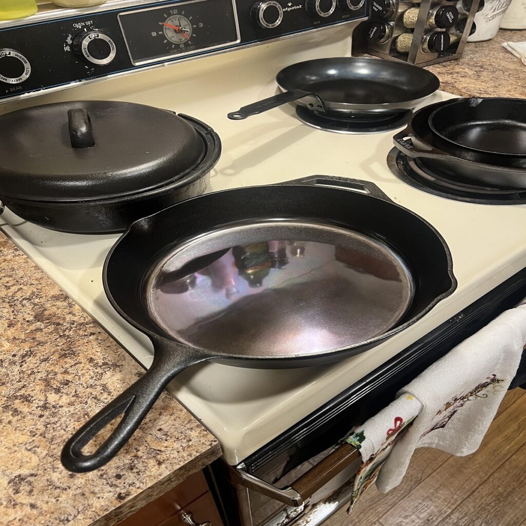Polished Cast Iron Cookware